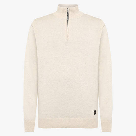 KlausSI Halfzip + - Egret Dust Mel