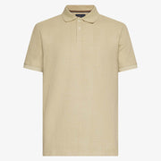 OlauSi Structured Polo - Warm beige