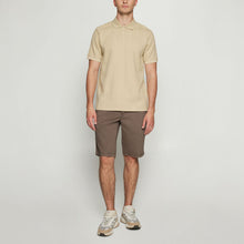 OlauSi Structured Polo - Warm beige