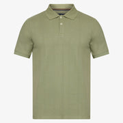 OlauSi Structured Polo - Oil Green