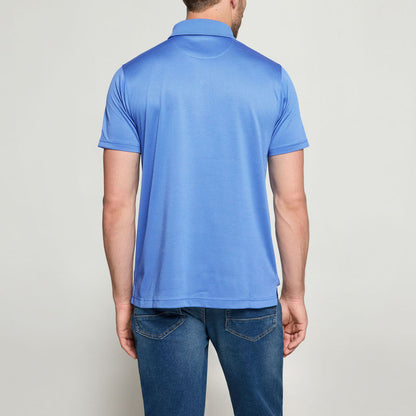 ThomasSI Pocket Tech Polo + - Blue Legacy