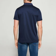 ThomasSI Pocket Tech Polo + - Blue Captain