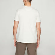 FinnSi Front Print Tee + - Ecru Vapor