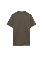 FinnSi Front Print Tee + - Espresso
