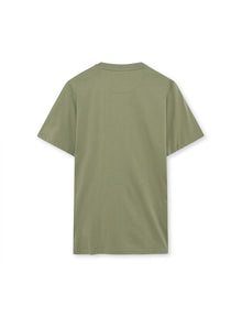 FinnSi Front Print Tee + - Oil Green