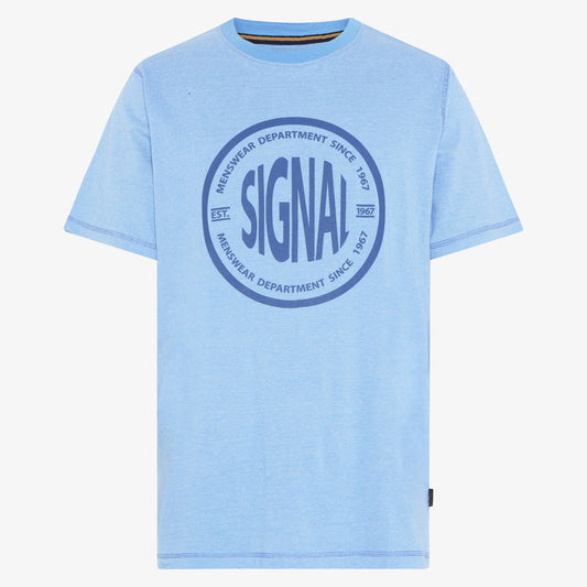 FelixSi Mini Stripe Print Tee+ - Blue Legacy