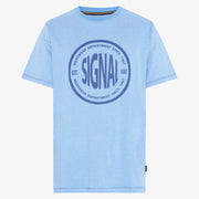 FelixSi Mini Stripe Print Tee+ - Blue Legacy
