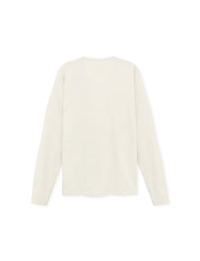 FredSi Waffle Tee LS - Ecru Vapor