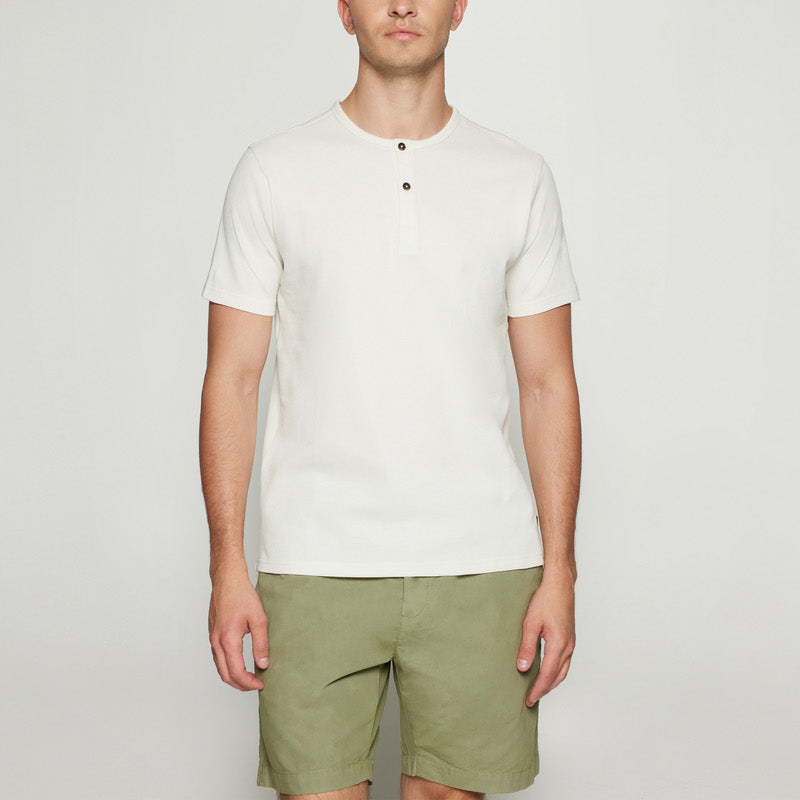 FerdinandSi Waflle Granddad SS - Ecru Vapor