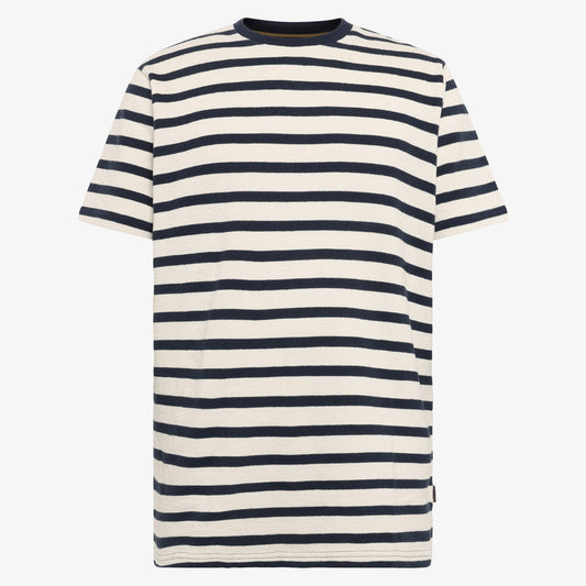 FrancoSi Heavy Stripe tee - Deep Marine