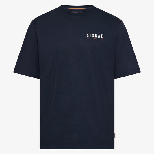 FabSi Backprint Tee - Deep Marine