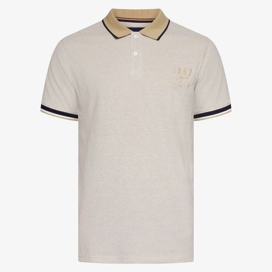 ElvisSi Oxford Polo - Warm beige