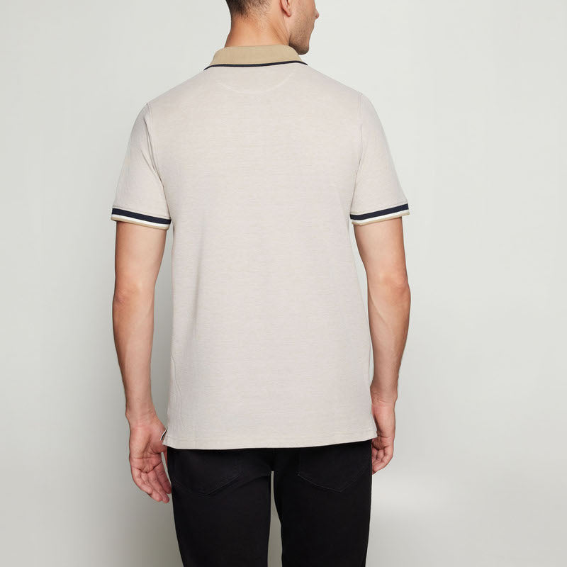 ElvisSi Oxford Polo - Warm beige