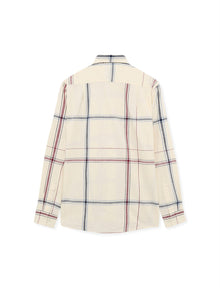 GabrielSi Slub Check - Ivory Cream
