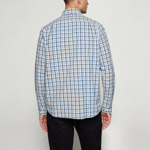 GabrielSi Slub Check - Warm beige