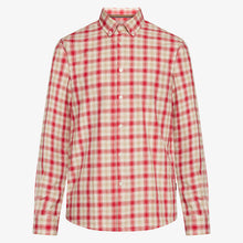 GabrielSi Slub Check - Dusty red