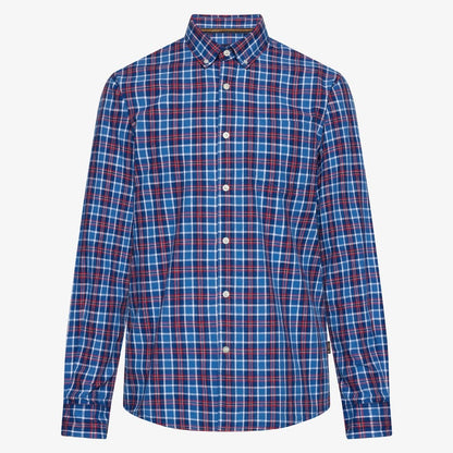 GabrielSi Slub Check - True blue