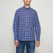 GabrielSi Slub Check - True blue