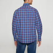 GabrielSi Slub Check - True blue