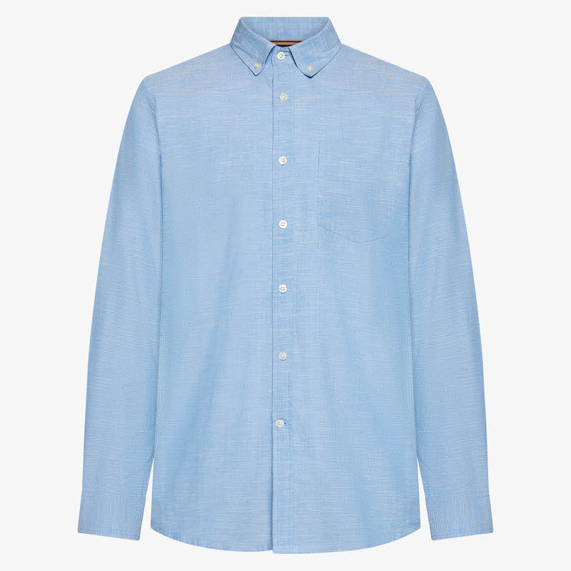 GeoSi Slub Solid - Blue Legacy