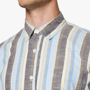 GustavSi Slub Stripe - Blue Captain