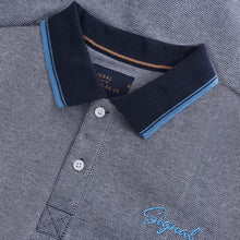 ReneSi Contrast Polo - Deep Marine