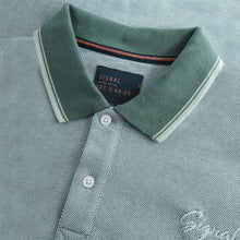 ReneSi Contrast Polo - Green Ivy