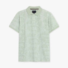 RavenSi Aop Jaquard Polo - Laurel Green