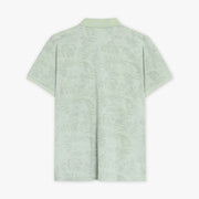 RavenSi Aop Jaquard Polo - Laurel Green