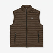 10279 LarrySi MiniPuf Vest - Espresso