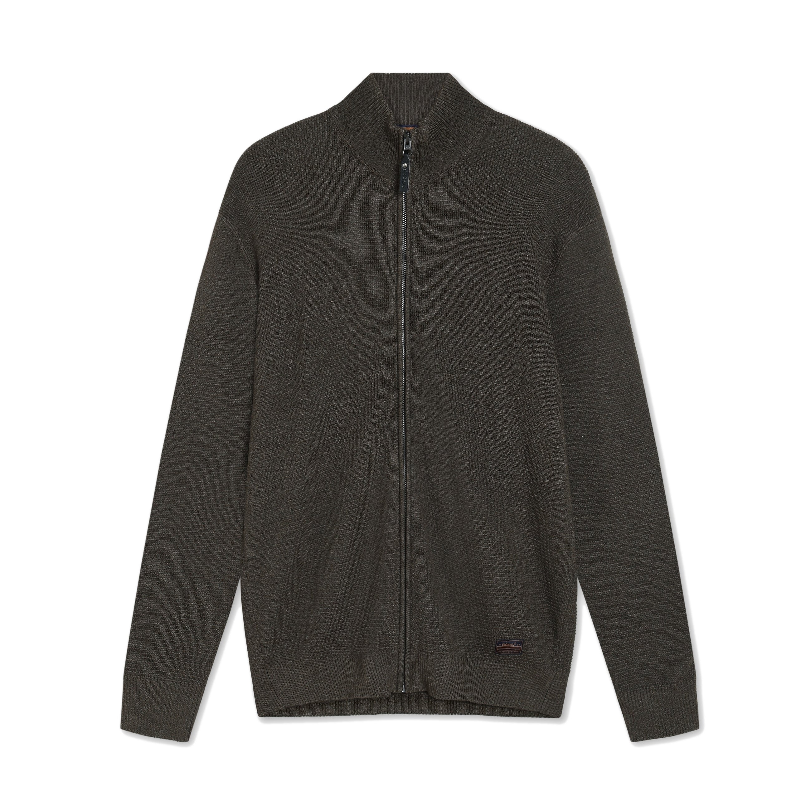 12499 ConnorSi Structure Cardigan + - Brown Coffee