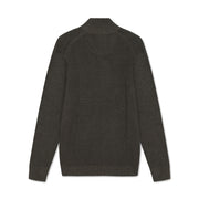 12499 ConnorSi Structure Cardigan + - Brown Coffee