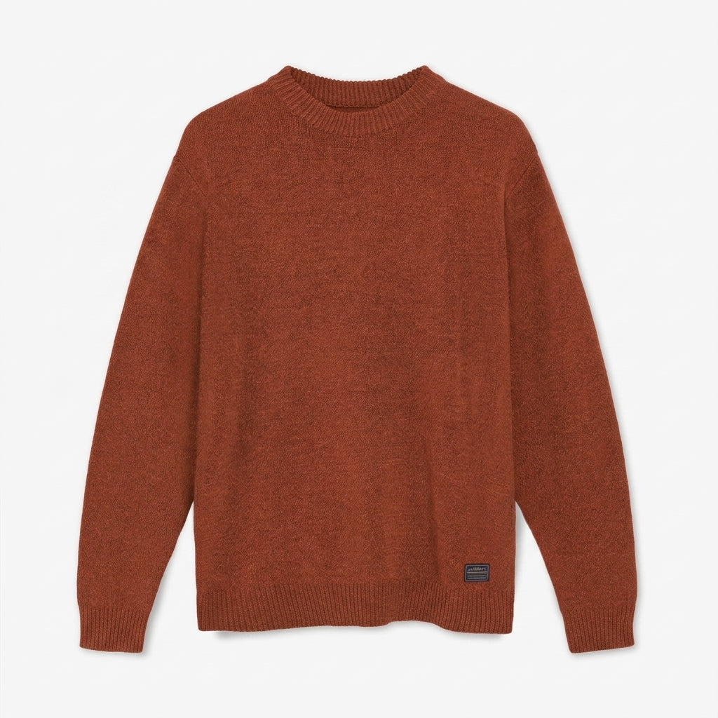 12528 UtahSi Knit + - Rusty Red