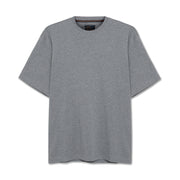 EddySi Tee + - Mid Grey Melange