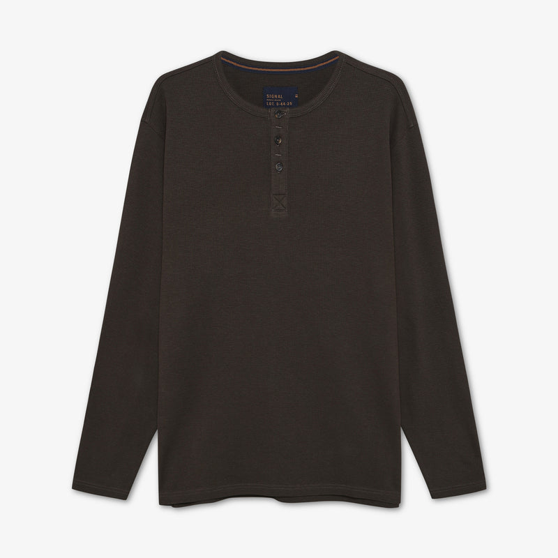 13615 DerekSi Granddad Waffle - Brown Coffee