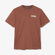 13654 LarrySi Chestprint - Rusty Red