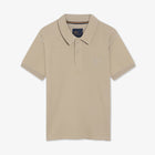 13657 LeonSi Heavy Emb. Polo - Sandy Taste