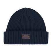 Rib Beanie - Deep Marine