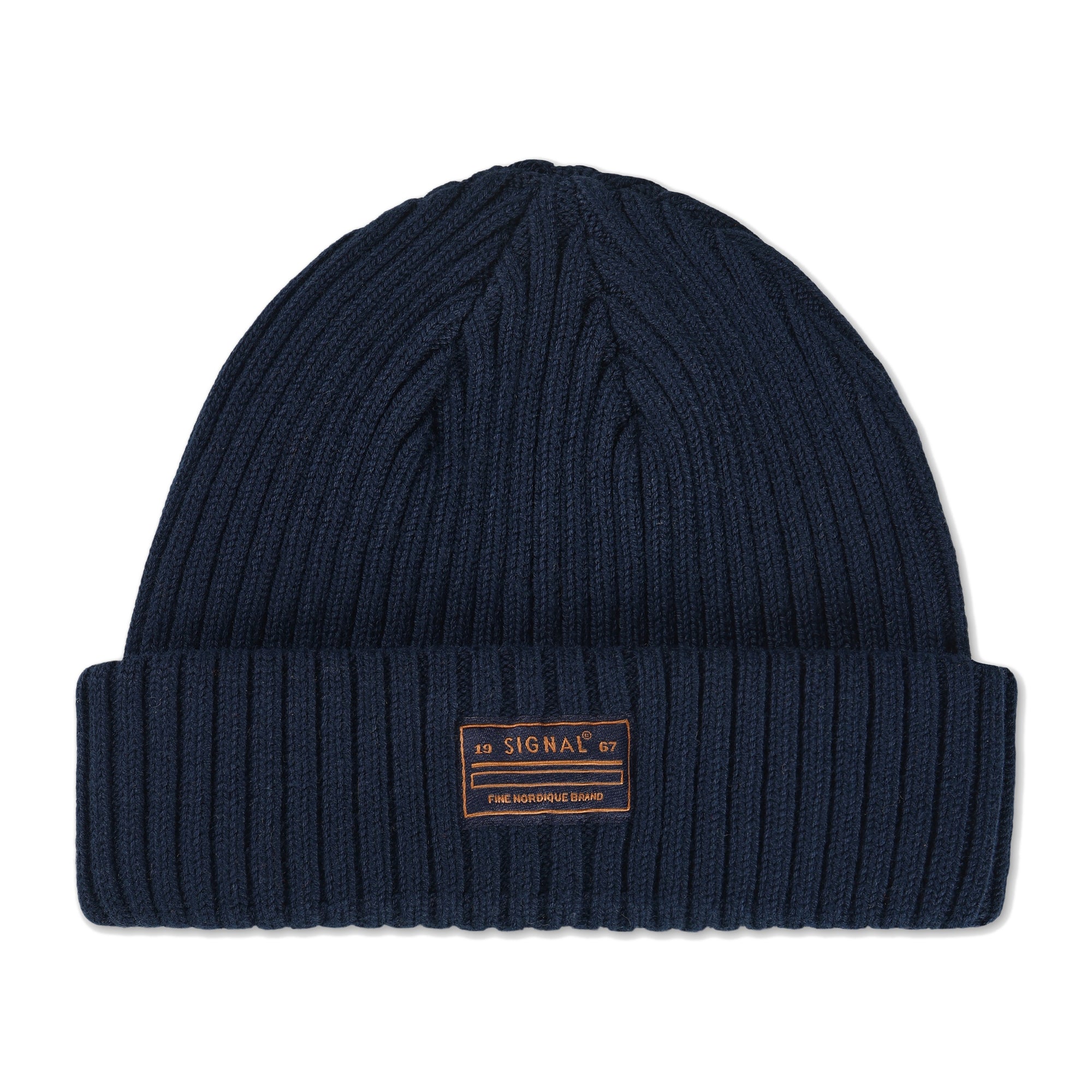 Rib Beanie - Deep Marine