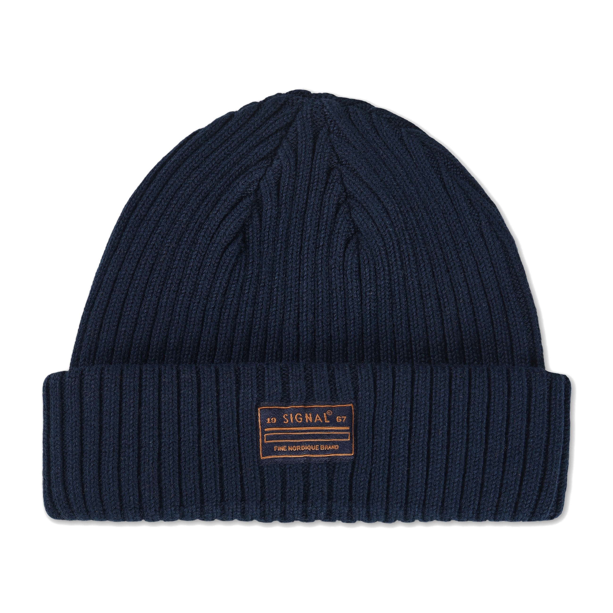 Rib Beanie - Deep Marine