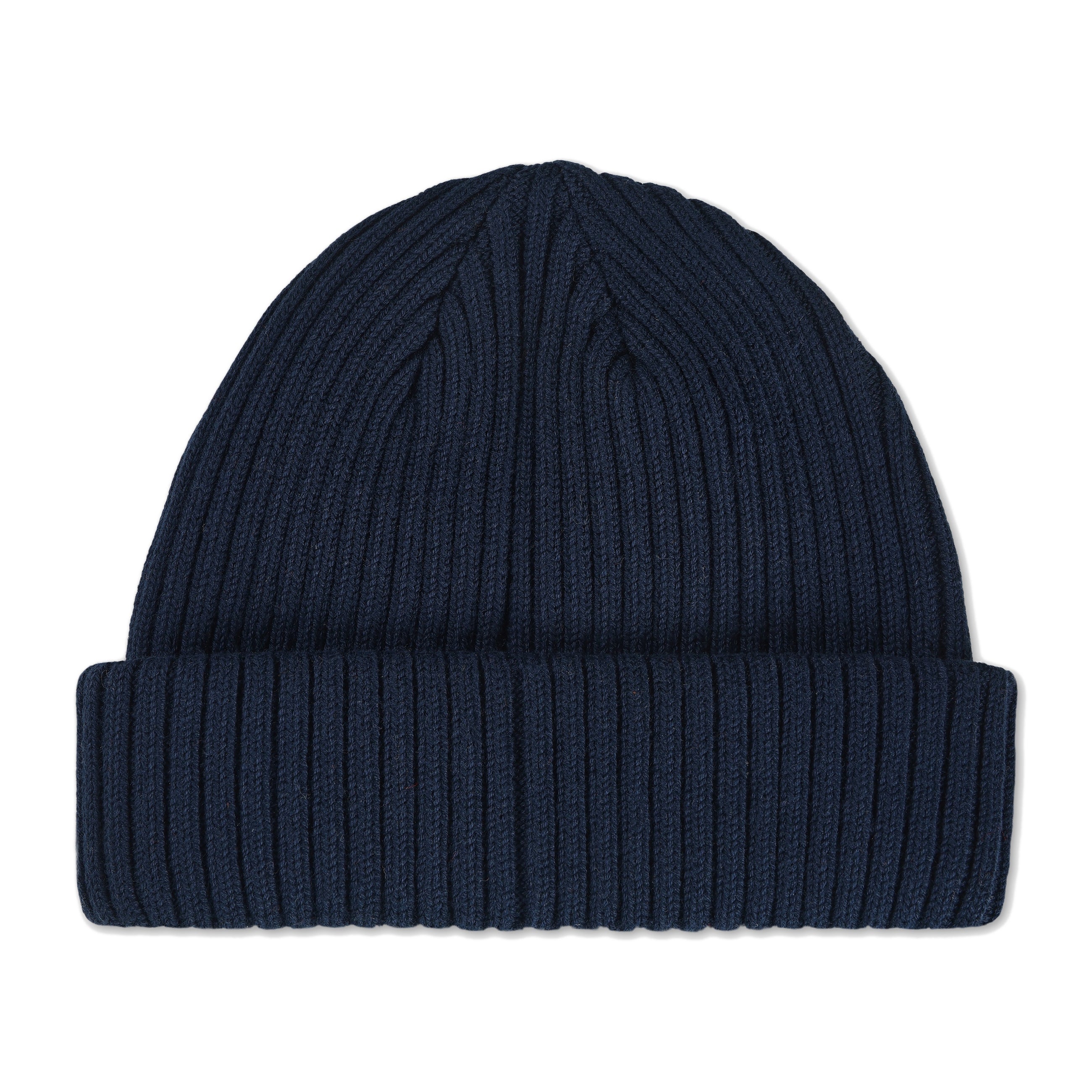 Rib Beanie - Deep Marine