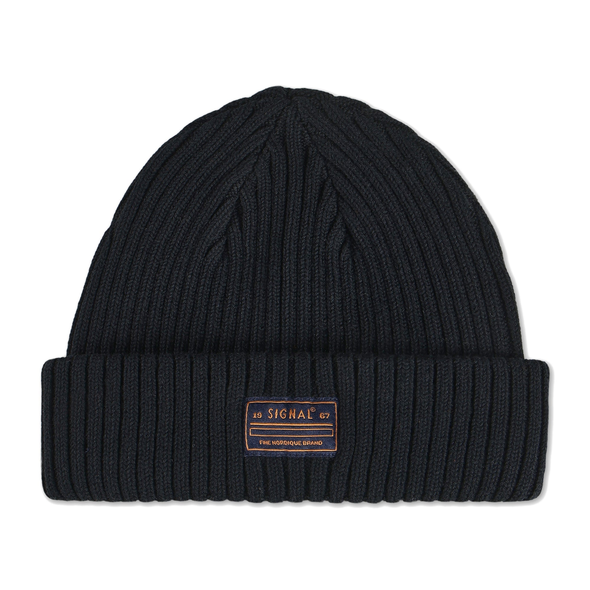 Rib Beanie - Black