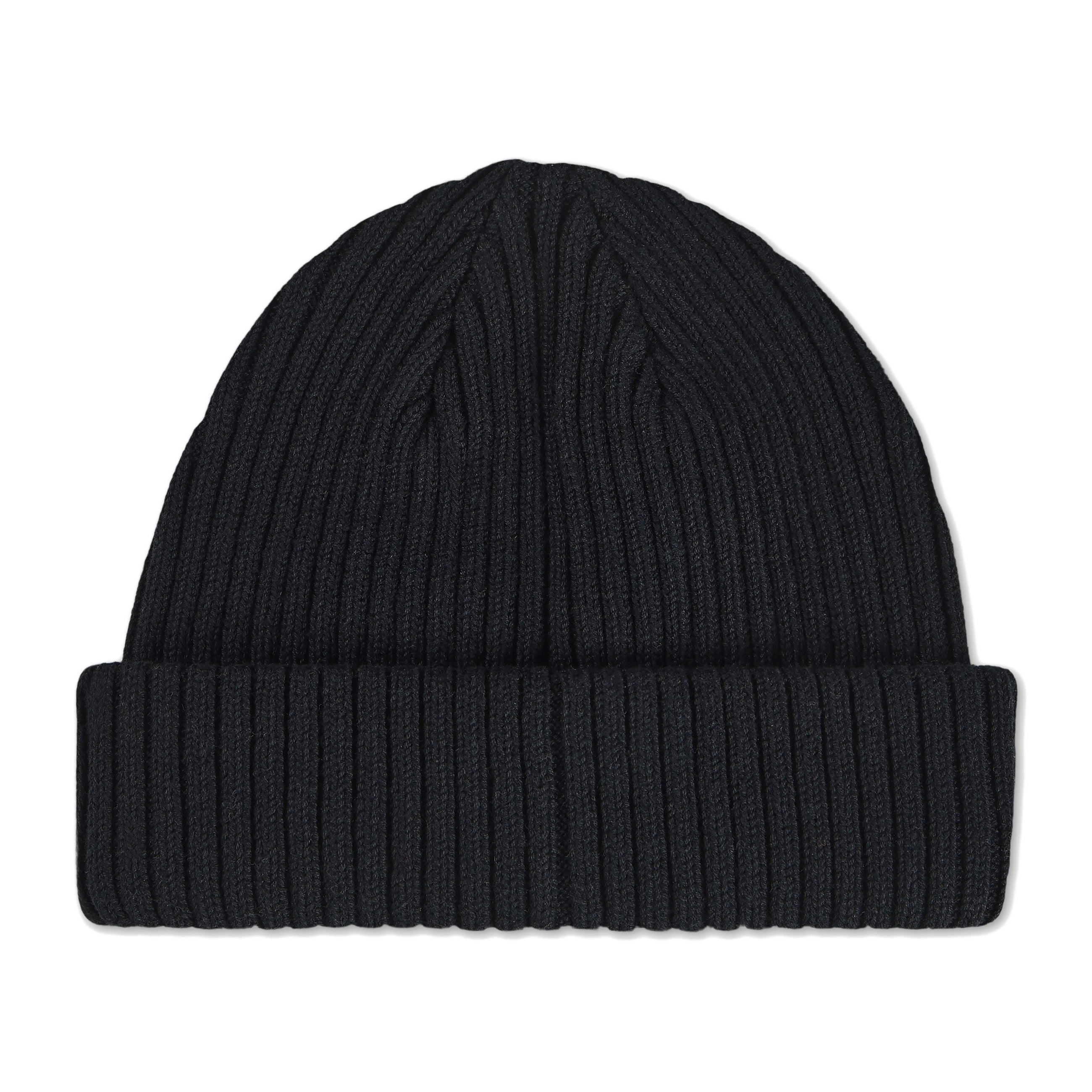 Rib Beanie - Black